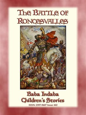 cover image of THE BATTLE OF RONCEVALLES--A Carolingian Legend